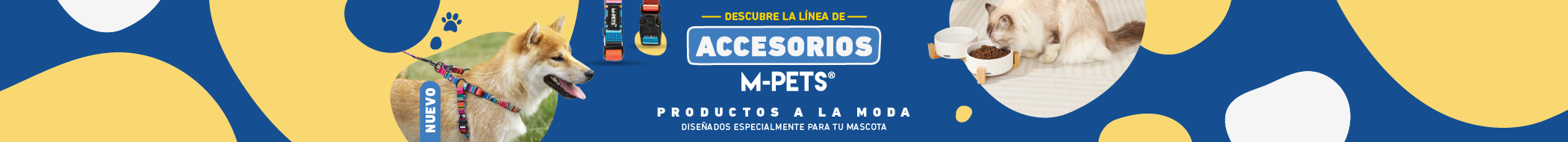 Productos para Mascotas marca M-Pets